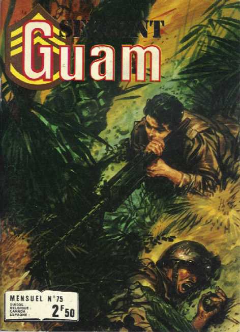 Scan de la Couverture Sergent Guam n 75